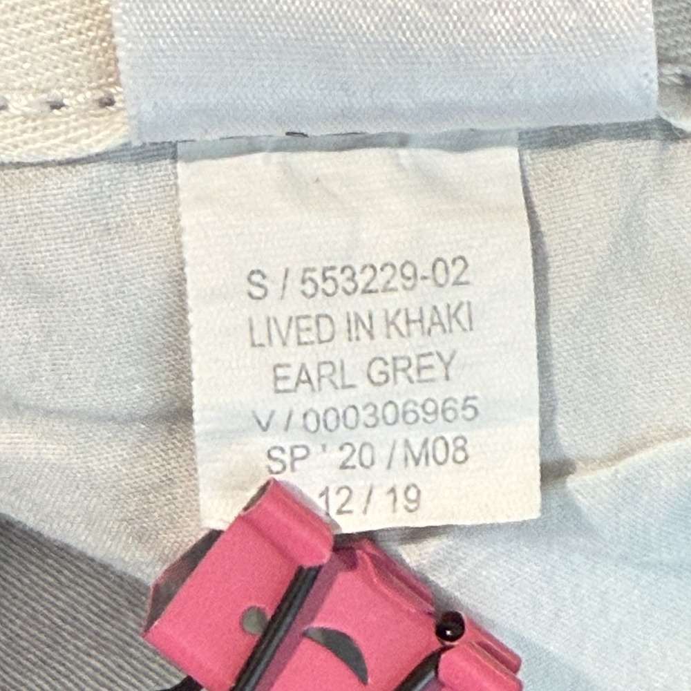 Old Navy Mens Lived In Straight Shorts Size 32 Gray Chino Casual Neutral Classic - Picture 6 of 9
